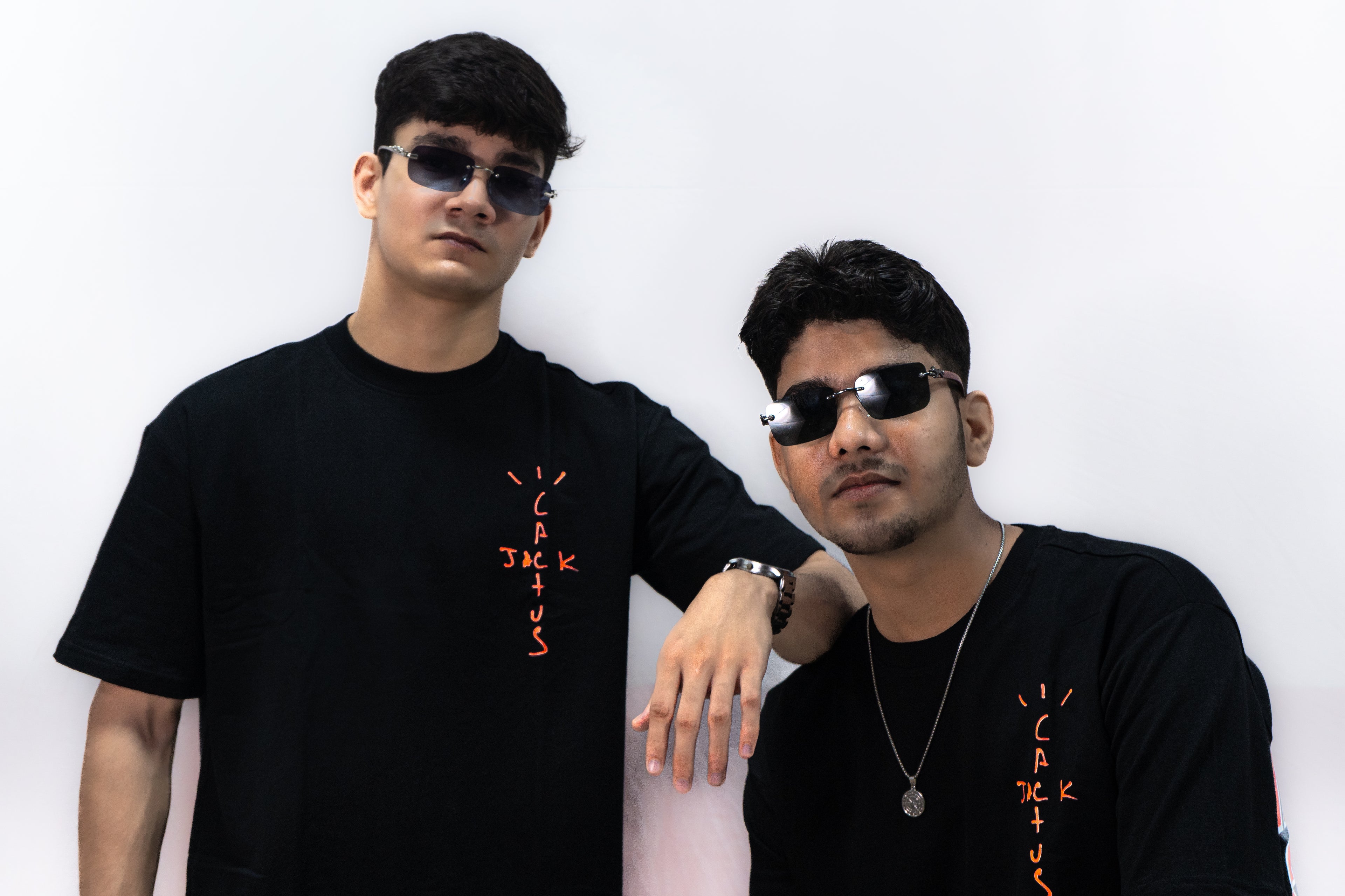 Black Travis Scott Oversized Tee