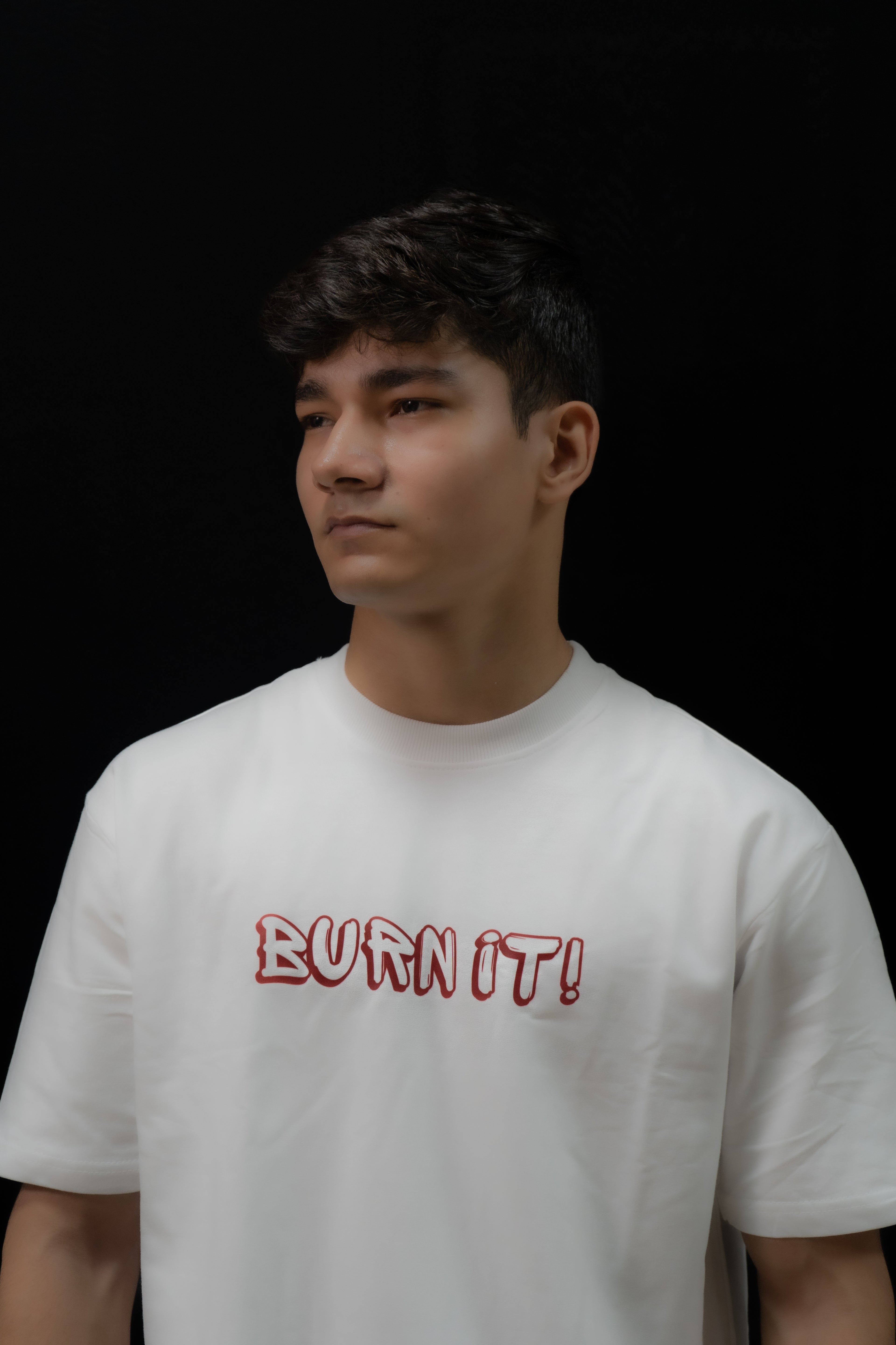 Dracarys White Oversized Tees