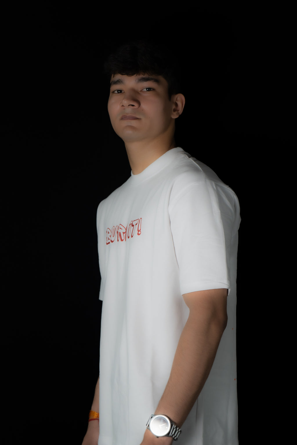 Dracarys White Oversized Tees