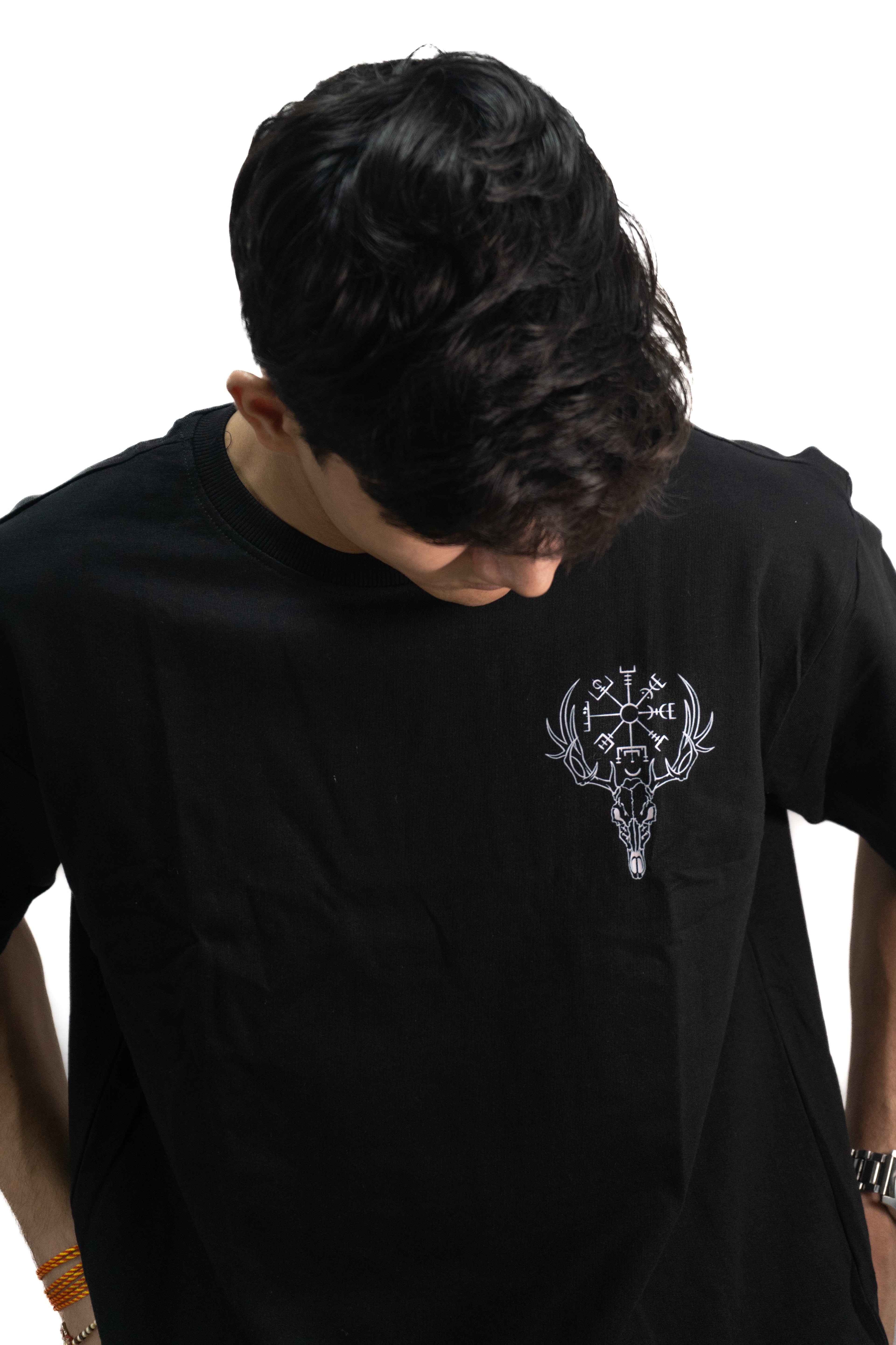 Ragnar Lothbrok Black Oversized Tee